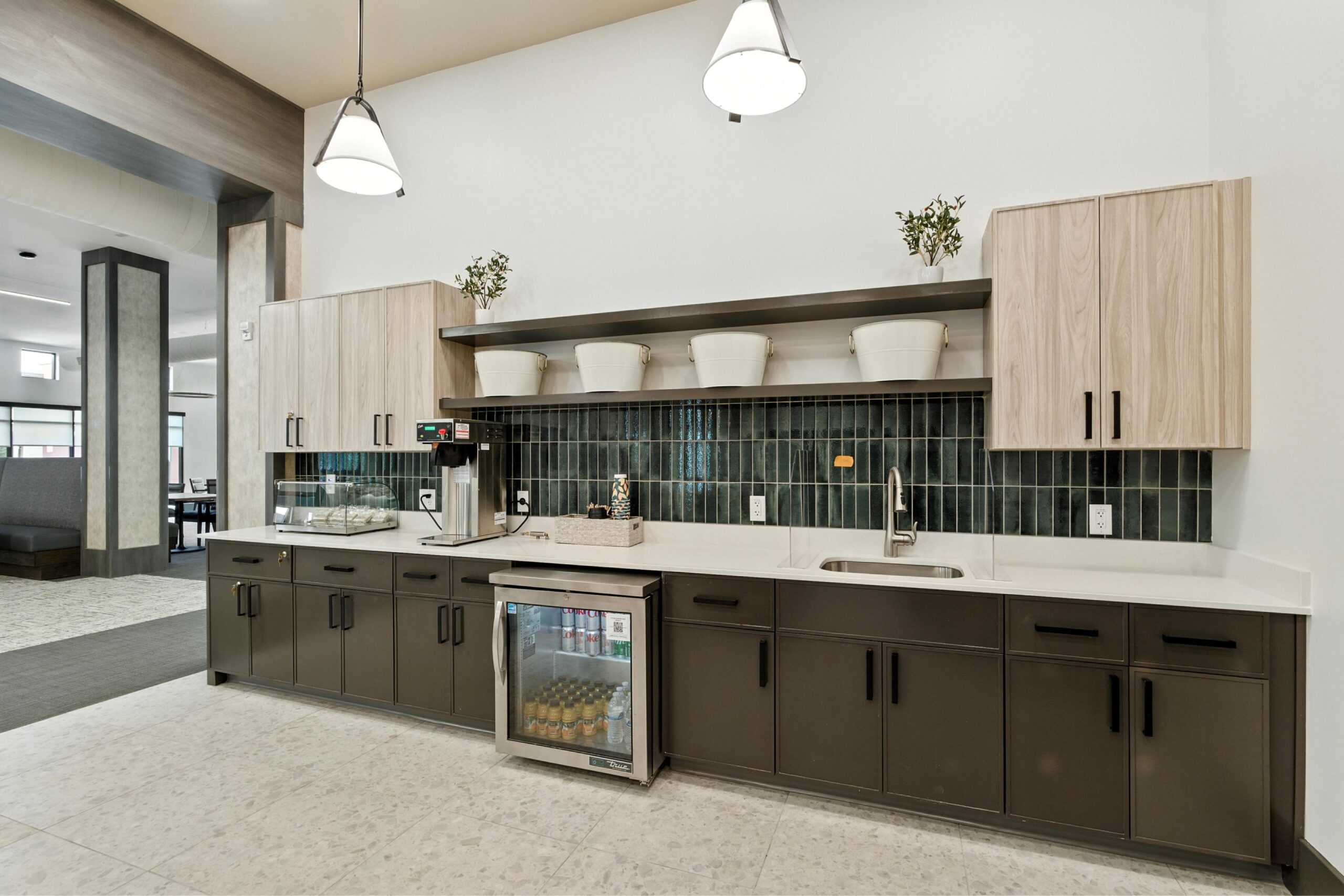 4302_E_Lone_Mountain_Rd_Cave_Creek_AZ_85331_USA-Kitchen-HDR-022 - Cave Creek Shared resident kitchen at Cave Creek Assisted Living, a top choice for senior living in Cave Creek, AZ.