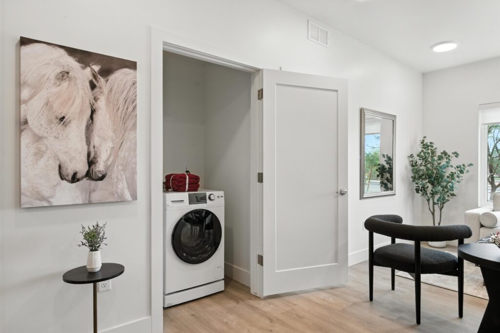 430D32~1 - Cave Creek Resident suite with laundy at Cave Creek Assisted Living, a top choice for senior living in Cave Creek, AZ.
