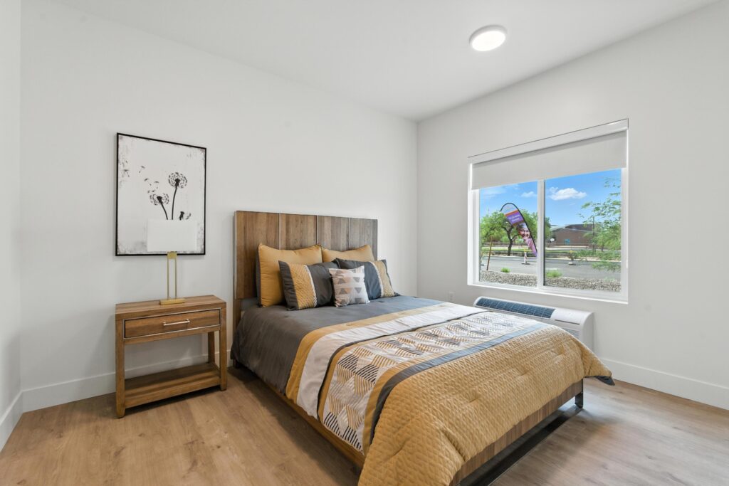 Resident bedroom at Cave Creek Assisted Living, a top choice for senior living in Cave Creek, AZ.